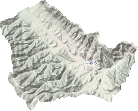 寺寨鄉(xiāng)地形圖