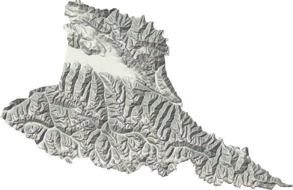 巴塘鄉(xiāng)地形圖