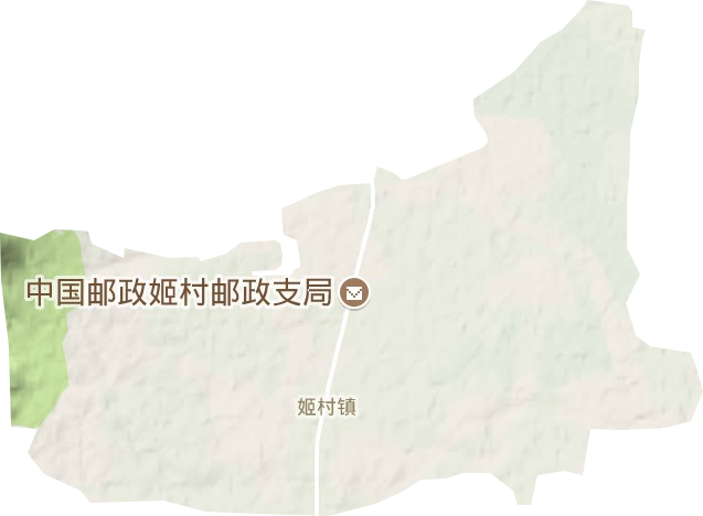 姬村鎮地形圖