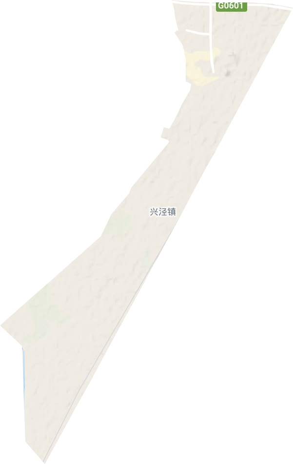 興涇鎮地形圖