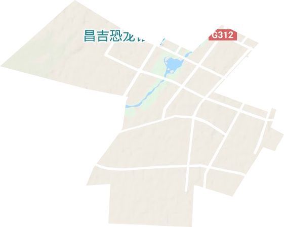 建國路辦事處地形圖