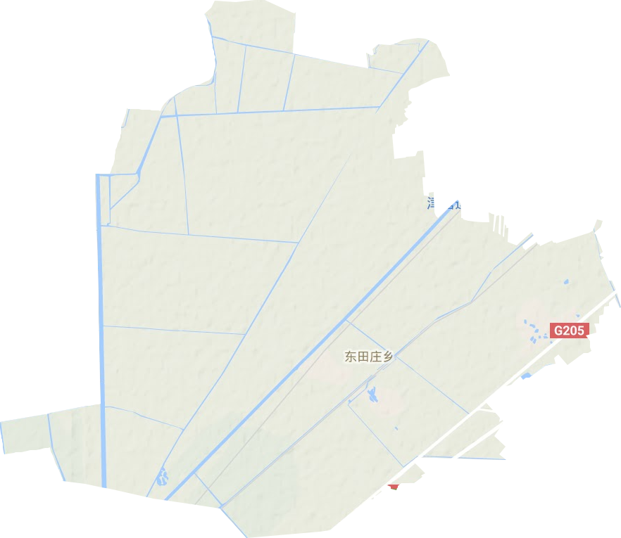 東田莊鄉(xiāng)地形圖