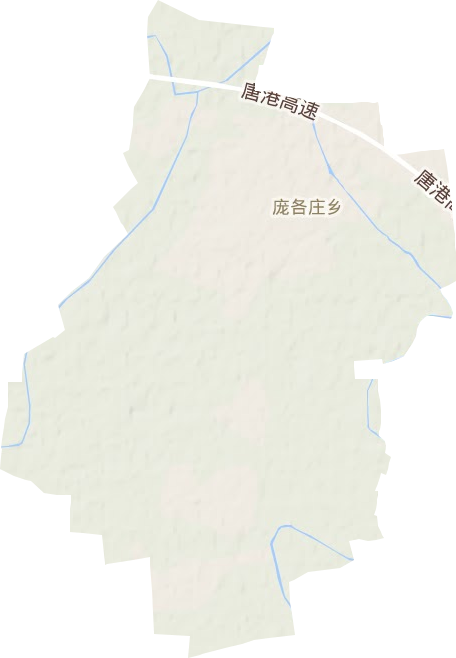 龐各莊鄉(xiāng)地形圖