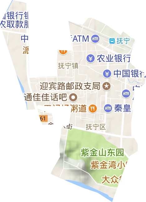 驪城街道地形圖