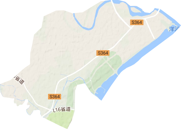 留守營管理處地形圖