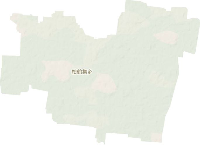 柏鶴集鄉地形圖