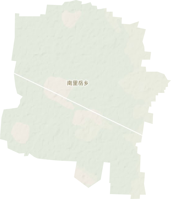 南里岳鄉(xiāng)地形圖