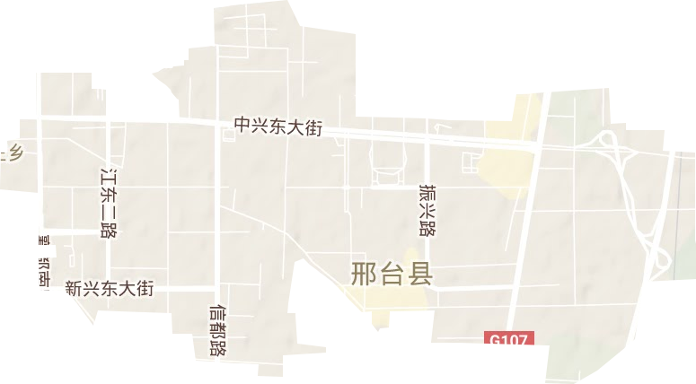市高新技術開發區地形圖