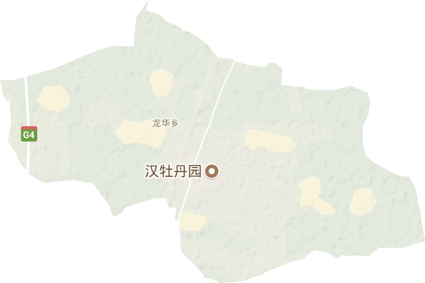 龍華鄉地形圖
