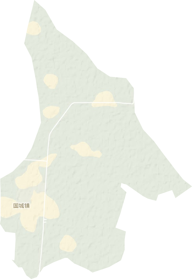 固城鎮地形圖