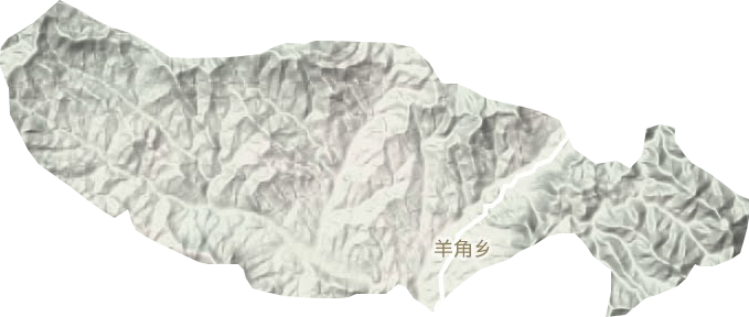 羊角鄉地形圖