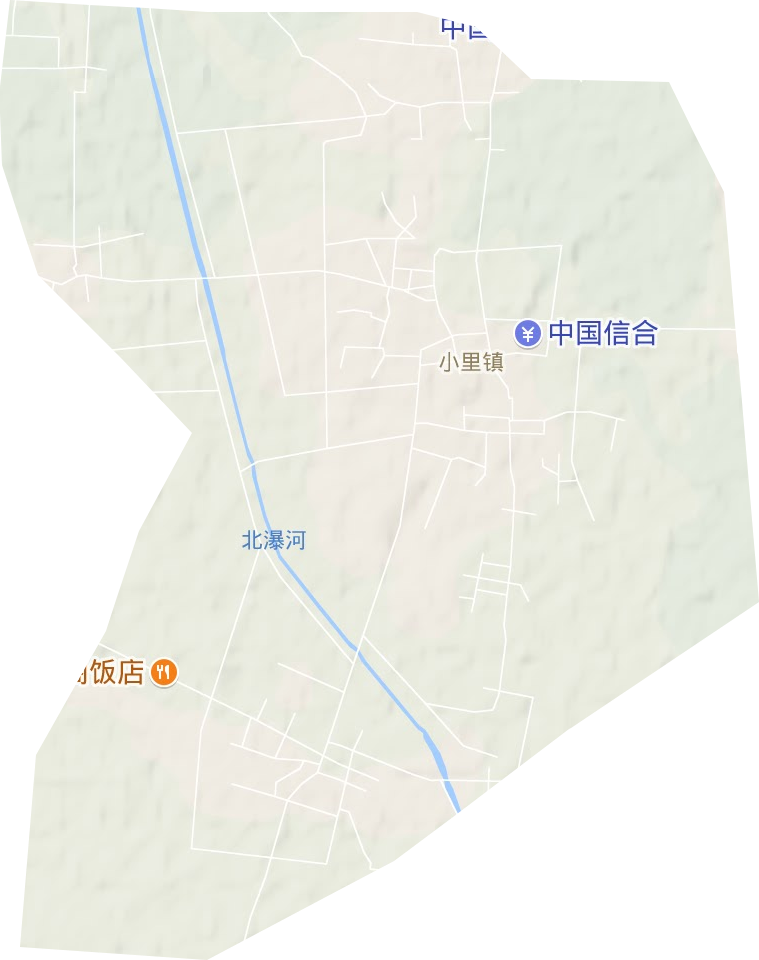 小里鎮地形圖