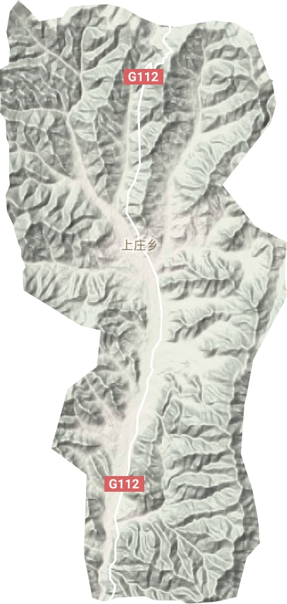 上莊鄉地形圖