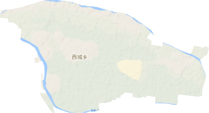 西城鄉地形圖