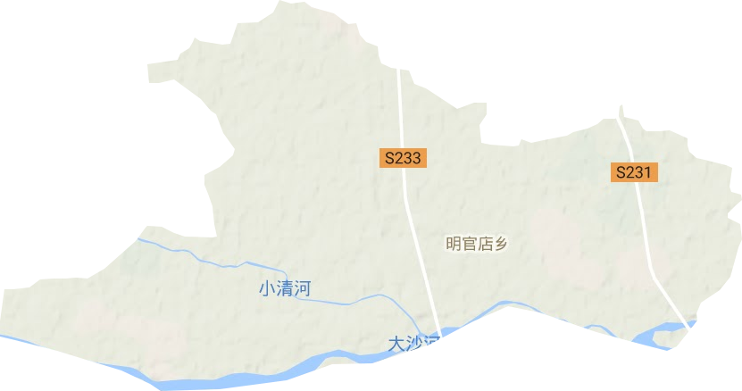 明官店鄉(xiāng)地形圖