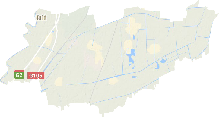 馬廠鎮地形圖