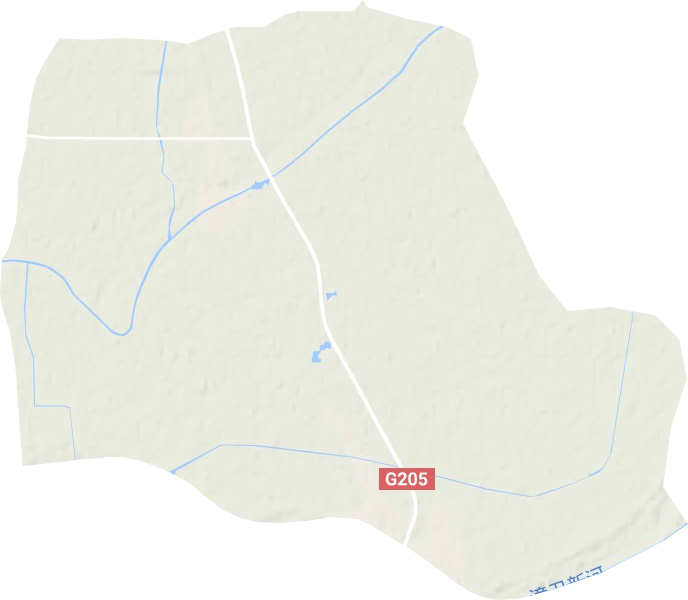 慶云鎮(zhèn)地形圖