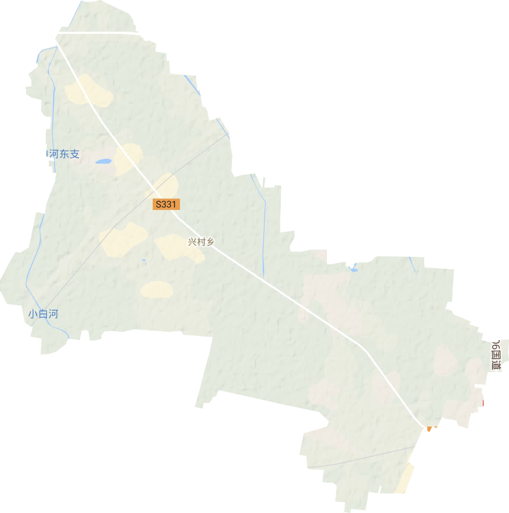 興村鄉(xiāng)地形圖
