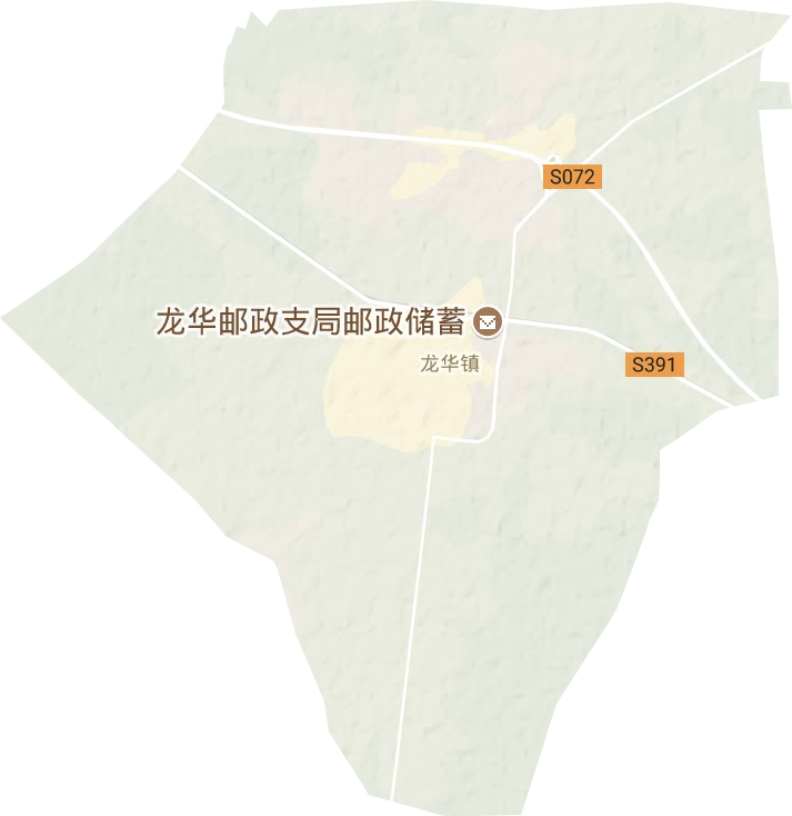 龍華鎮地形圖