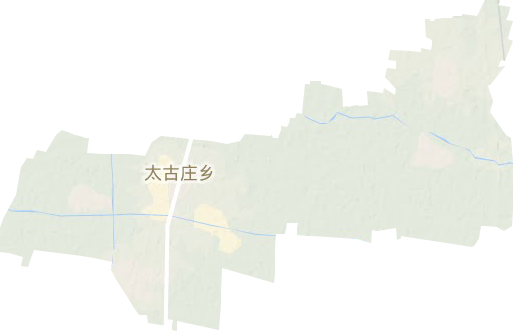 太古莊鄉地形圖