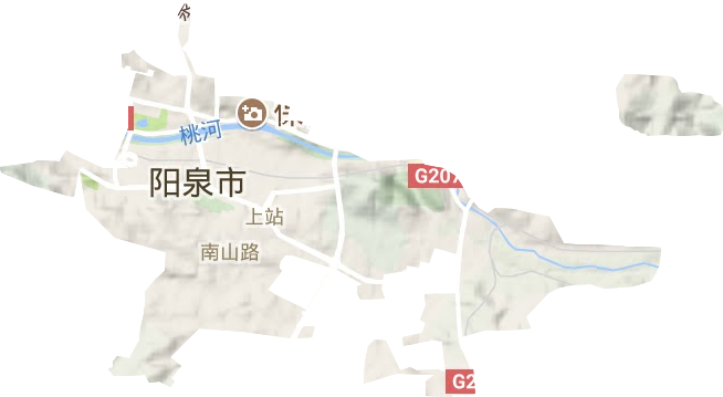 城區地形圖
