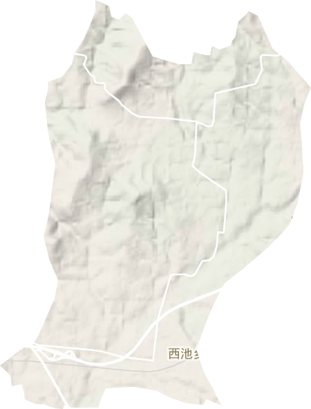 西池鄉地形圖