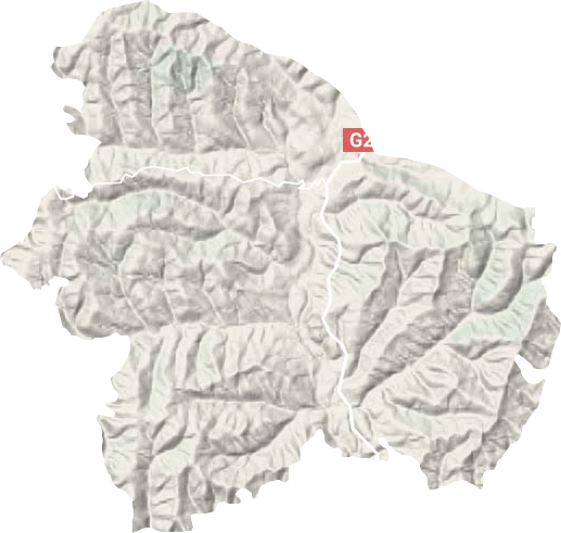 水泉鄉地形圖