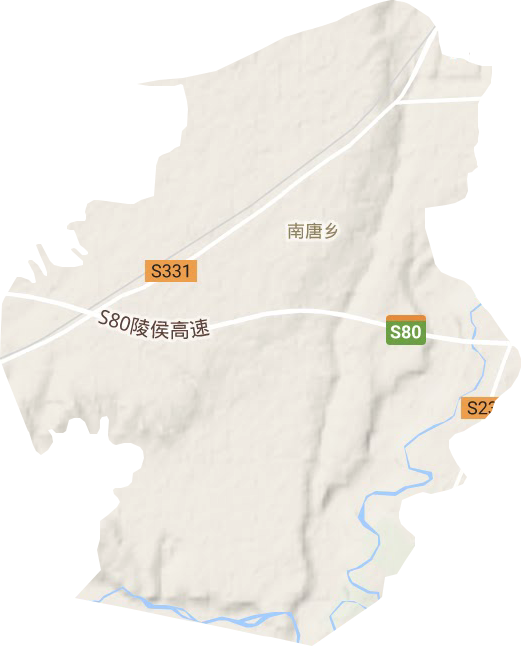 南唐鄉地形圖
