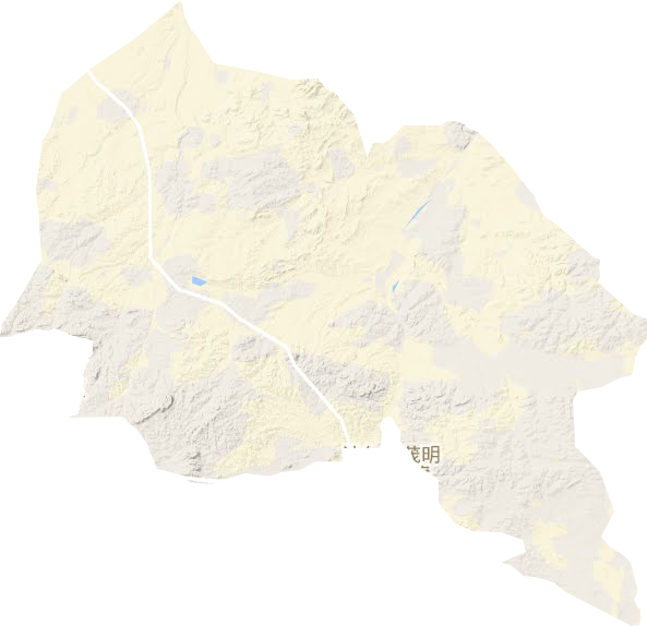 巴音敖包蘇木地形圖