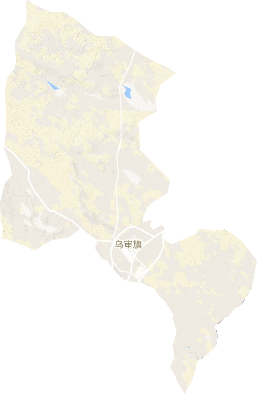 嘎魯圖鎮地形圖
