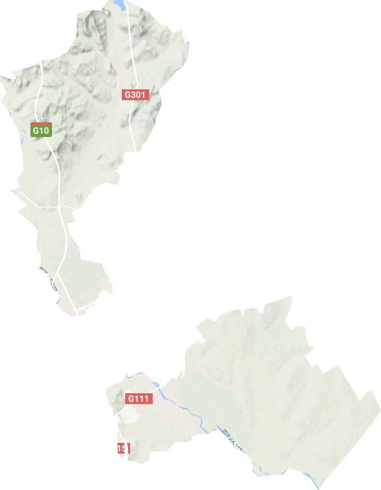 新發朝鮮民族鄉地形圖