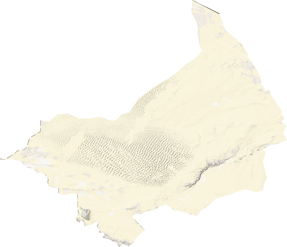 阿拉善右旗地形圖
