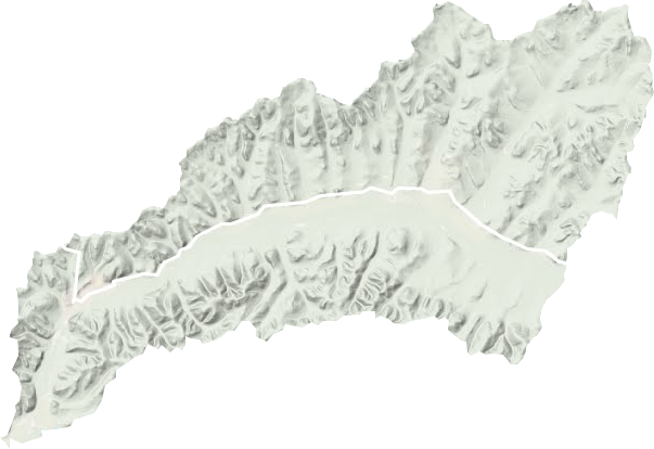 伊圖里河鎮(zhèn)地形圖
