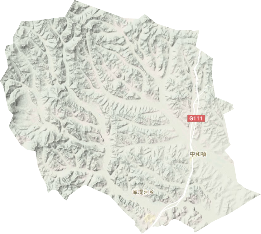 中和鎮地形圖