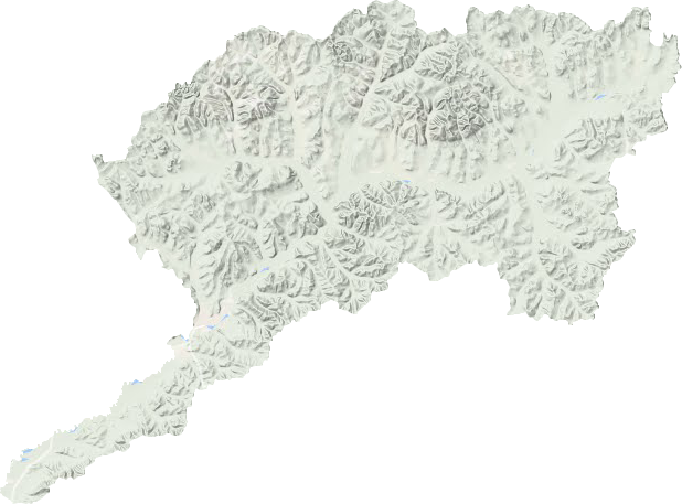 河西街道地形圖