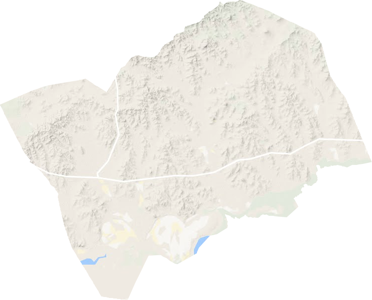 道特淖爾鎮地形圖