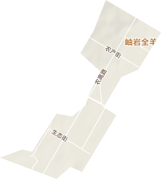 湯崗子牧場地形圖