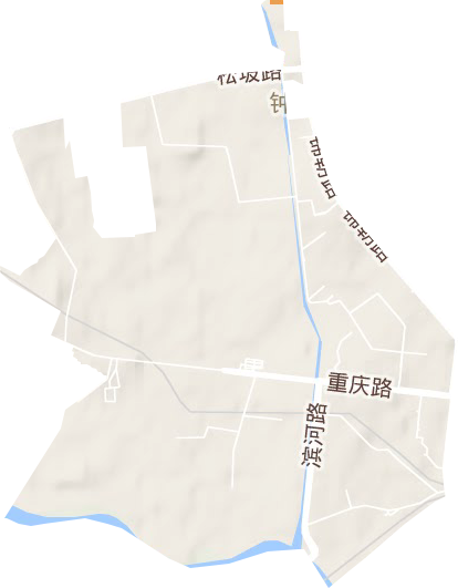 石油街道地形圖